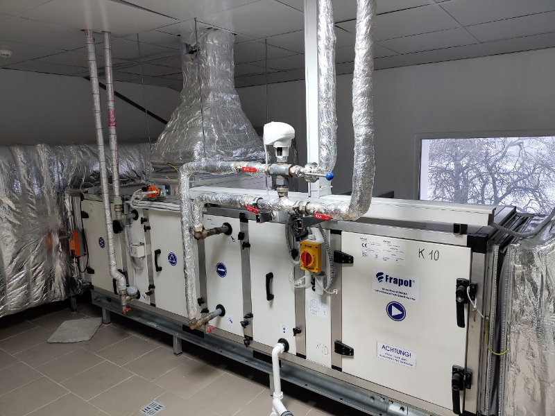 Система моніторингу та диспетчеризації технологічних параметрів роботи вентиляційних установок: цех з виробництва лікарських засобів