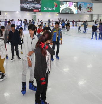 Automatic monitoring and control system of ice rink Phnom Penh (Cambodia)
